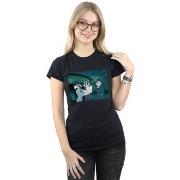 T-shirt Dessins Animés Bugs Bunny Sylvester Letter