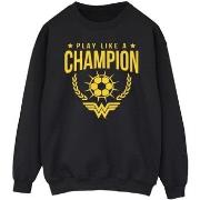 Sweat-shirt Dc Comics Wonder Woman Play Like A Champion