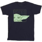 T-shirt enfant Disney The Mandalorian Grogu Box