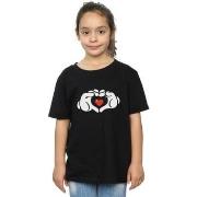 T-shirt enfant Disney Mickey Mouse Heart Hands