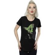 T-shirt Disney Yoda Green Face