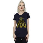 T-shirt Disney May The Force Be With You