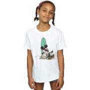 T-shirt enfant Disney Surf And Chill