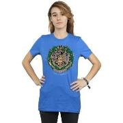 T-shirt Harry Potter Christmas Wreath