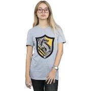 T-shirt Harry Potter Hufflepuff Crest Flat