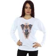 Sweat-shirt Marvel Black Panther Tribal Heads