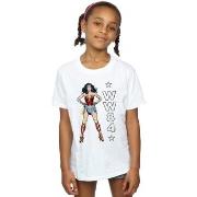 T-shirt enfant Dc Comics Wonder Woman 84 Standing Logo