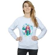 Sweat-shirt Dc Comics Aquaman Mera Geometric