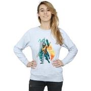 Sweat-shirt Dc Comics Aquaman Tropical Icon