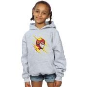 Sweat-shirt enfant Dc Comics The Flash Lightning Portrait