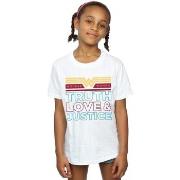 T-shirt enfant Dc Comics Wonder Woman 84 Truth Love And Justice