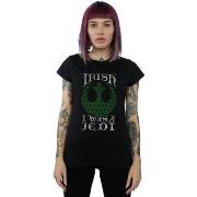 T-shirt Disney Irish I Was A Jedi