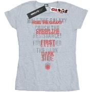 T-shirt Disney The Last Jedi Dark Side Echo