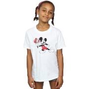 T-shirt enfant Disney Mickey Mouse Flowers