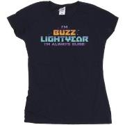 T-shirt Disney Lightyear Always Sure Text