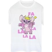 T-shirt Disney Angel Fa La La