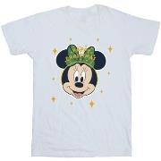 T-shirt enfant Disney Minnie Mouse Happy Christmas