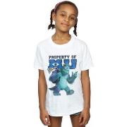 T-shirt enfant Disney Monsters University Property Of MU