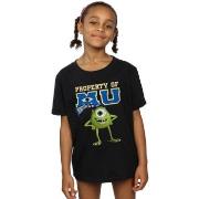 T-shirt enfant Disney Monsters University Property Of MU