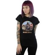 T-shirt Disney The Mandalorian And The Child