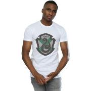 T-shirt Harry Potter Slytherin Crest Flat