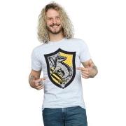 T-shirt Harry Potter Hufflepuff Crest Flat