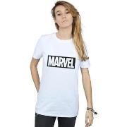 T-shirt Marvel Logo Outline
