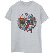 T-shirt Marvel Character Circle