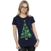 T-shirt Marvel Avengers Christmas Tree