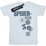 T-shirt enfant Marvel Spider-Man Badges