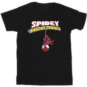 T-shirt enfant Marvel Hanging Upside Down