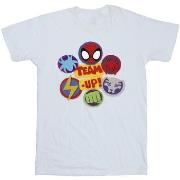 T-shirt enfant Marvel Spidey And His Amazing Friends Team Up