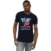 T-shirt Marvel Captain America Triangle