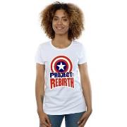 T-shirt Marvel Captain America Project Rebirth