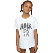 T-shirt enfant Marvel Hulk Punch Logo