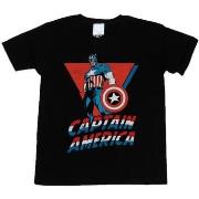 T-shirt Marvel Captain America Standing