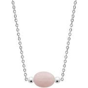 Collier Brillaxis Collier argent quartz rose