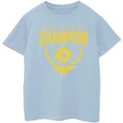 T-shirt enfant Dc Comics Wonder Woman Play Like A Champion