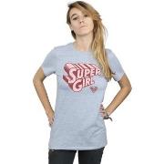 T-shirt Dc Comics Supergirl Retro Logo