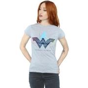 T-shirt Dc Comics Wonder Woman Warrior Logo
