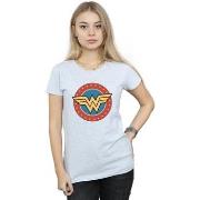 T-shirt Dc Comics Wonder Woman Circle Logo