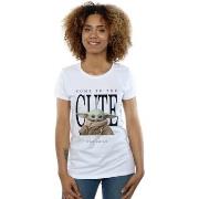 T-shirt Disney The Mandalorian The Cute Side