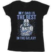 T-shirt Disney Mandalorian Best Dad