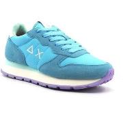Chaussures Sun68 Ally Solid Sneaker Donna Azzurro Z34201