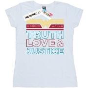 T-shirt Dc Comics 84 Truth And Justice