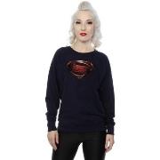 Sweat-shirt Dc Comics Justice League Movie Superman Emblem