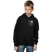 Sweat-shirt enfant Dc Comics Justice League Movie Shield Faux Pocket