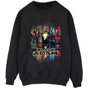 Sweat-shirt Dc Comics Black Adam JSA Complete Group