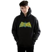 Sweat-shirt Dc Comics Batman Crackle Logo