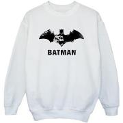 Sweat-shirt enfant Dc Comics Batman Black Stare Logo